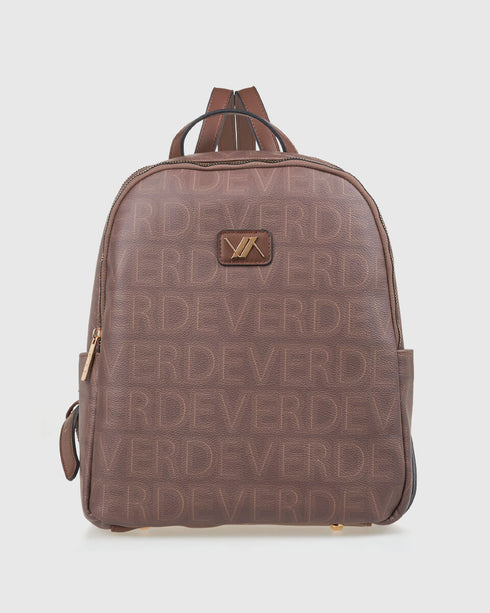 Verde Γυναικείο Σακίδιο Πλάτης 16-8288 Καφέ