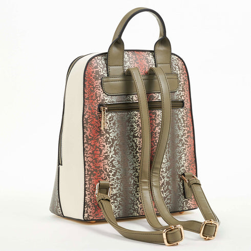 Verde Γυναικείο Σακίδιο Πλάτης 16-6824 Λαδί