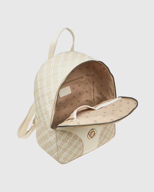 Verde Γυναικείο Σακίδιο Πλάτης 16-7802 Εκρού