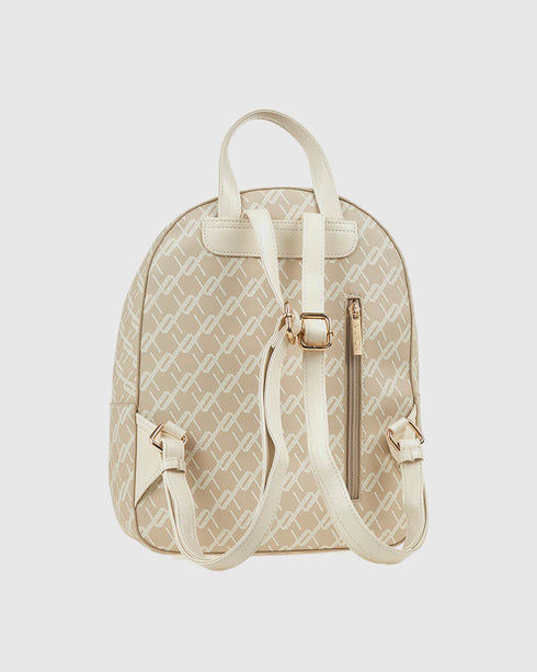 Verde Γυναικείο Σακίδιο Πλάτης 16-7802 Εκρού