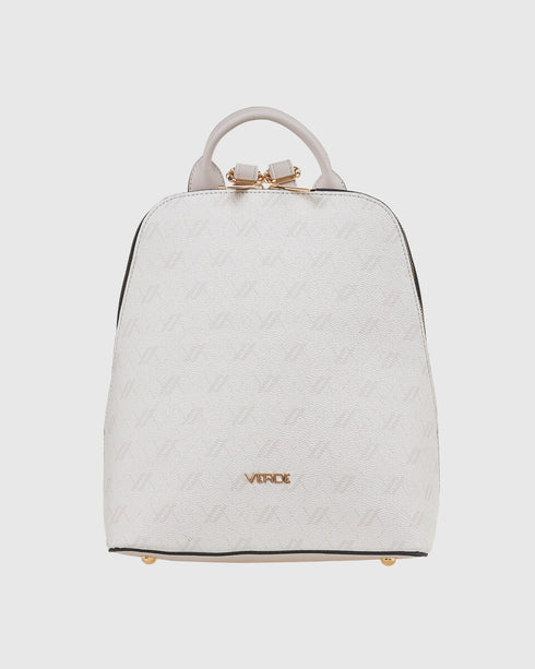 Verde Γυναικείο Σακίδιο Πλάτης 16-7859 Εκρού