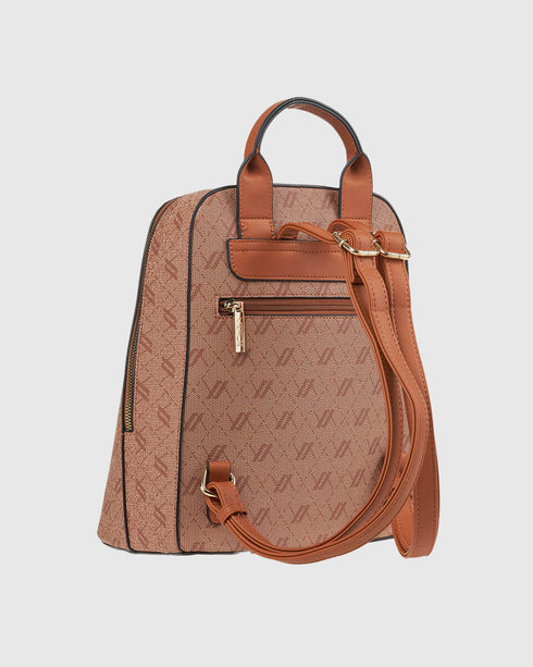 Verde Γυναικείο Σακίδιο Πλάτης 16-7859 Κάμελ