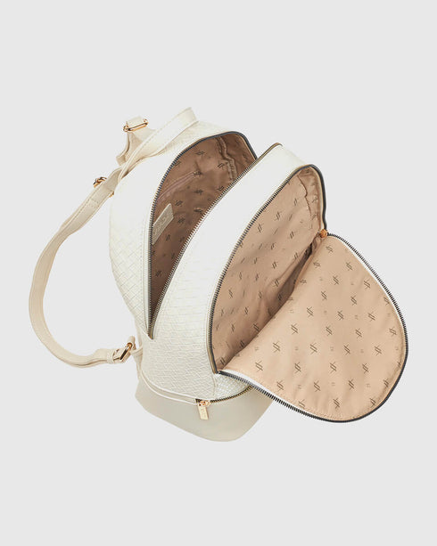 Verde Γυναικείο Σακίδιο Πλάτης 16-7882 Εκρού