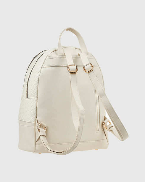 Verde Γυναικείο Σακίδιο Πλάτης 16-7882 Εκρού