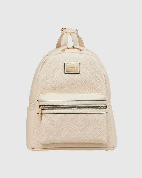 Verde Γυναικείο Σακίδιο Πλάτης 16-7965 Εκρού