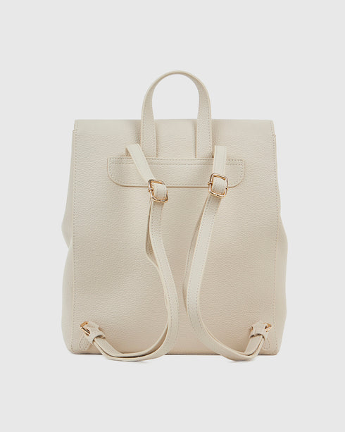 Verde Γυναικείο Σακίδιο Πλάτης 16-8016 Εκρού