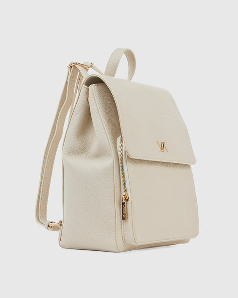 Verde Γυναικείο Σακίδιο Πλάτης 16-8016 Εκρού