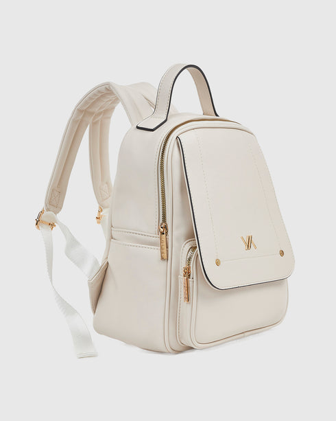 Verde Γυναικείο Σακίδιο Πλάτης 16-8017 Εκρού