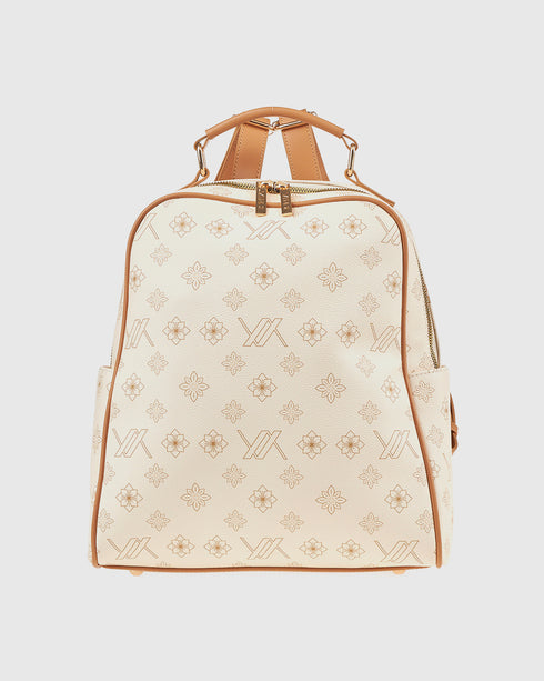 Verde Γυναικείο Σακίδιο Πλάτης 16-8025 Εκρού