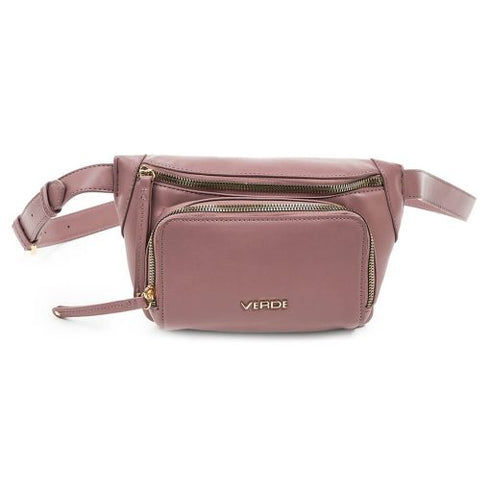 Verde Γυναικείο Τσαντάκι Μέσης 16-6620 Λιλά