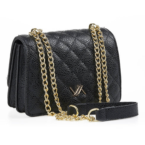 Verde Γυναικεiο Τσαντάκι Ώμου-Χιαστί 01-1686 Μαύρο