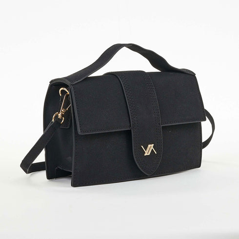 Verde Γυναικείο Τσαντάκι 01-1554 Μαύρο