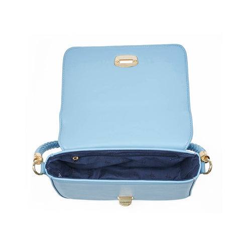 Verde Γυναικείο Βραδινό Τσαντάκι 01-1731 Ανοιχτό Μπλε