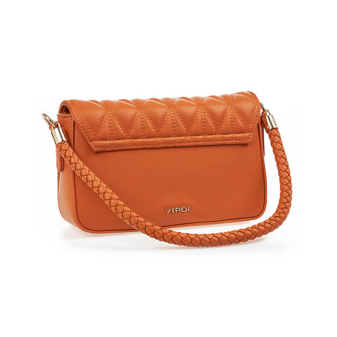 Verde Γυναικείο Βραδινό Τσαντάκι 01-1731 Πορτοκαλί