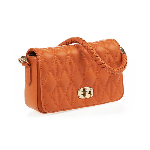 Verde Γυναικείο Βραδινό Τσαντάκι 01-1731 Πορτοκαλί