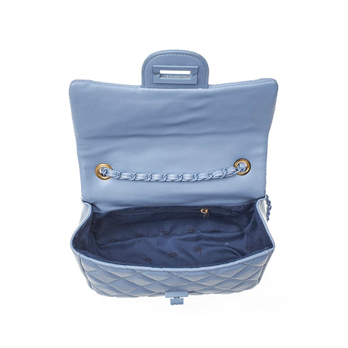 Verde Γυναικείο Βραδινό Τσαντάκι 01-1733 Ανοιχτό Μπλε