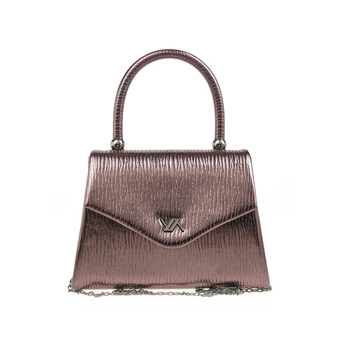 Verde Γυναικείο Βραδινό Τσαντάκι 01-1875 Μπρονζέ