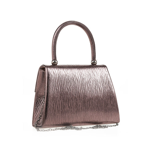 Verde Γυναικείο Βραδινό Τσαντάκι 01-1875 Μπρονζέ