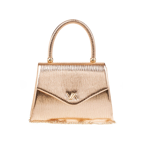 Verde Γυναικείο Βραδινό Τσαντάκι 01-1875 Χρυσό