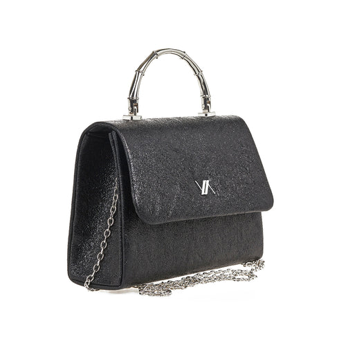 Verde Γυναικείο Βραδινό Τσαντάκι 01-1885 Μαύρο