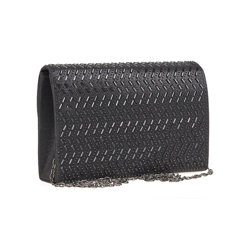 Verde Γυναικείο Βραδινό Τσαντάκι 01-1887 Μαύρο