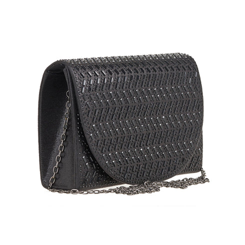 Verde Γυναικείο Βραδινό Τσαντάκι 01-1887 Μαύρο