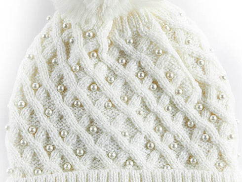 Verde Γυναικείος Σκούφος 12-0311 Λευκό