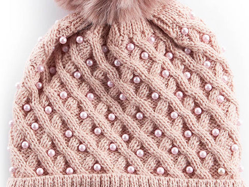 Verde Γυναικείος Σκούφος 12-0311 Ροζ