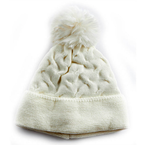 Verde Γυναικείος Σκούφος 12-0321 Εκρού