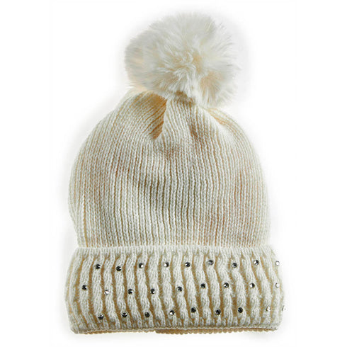 Verde Γυναικείος Σκούφος 12-0323 Λευκό