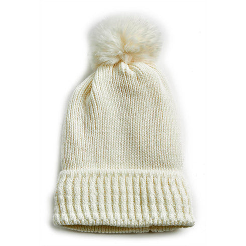 Verde Γυναικείος Σκούφος 12-0325 Λευκό