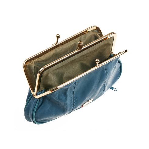 Verde Γυναικείο Πορτοφόλι 18-1444 απο Δέρμα Μπλε