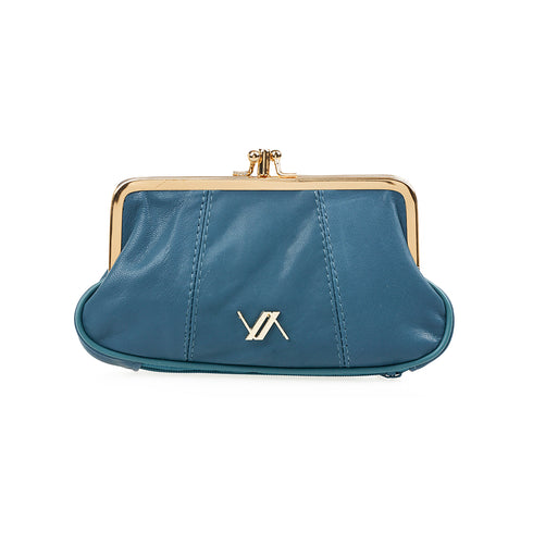 Verde Γυναικείο Πορτοφόλι 18-1444 απο Δέρμα Μπλε