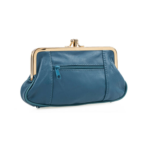 Verde Γυναικείο Πορτοφόλι 18-1444 απο Δέρμα Μπλε