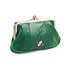Verde Γυναικείο Πορτοφόλι 18-1444 από Δέρμα Πράσινο