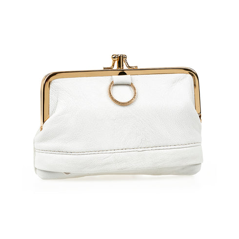 Verde Γυναικείο Πορτοφόλι 18-1447 Δερμάτινο Εκρού