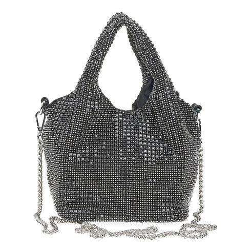 Verde Γυναικεία Τσάντα Χιαστί-Χειρός 16-6992 Μαύρο