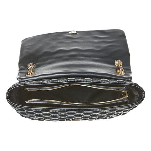 Verde Γυναικεία Τσάντα Ώμου 16-7144 Μαύρο