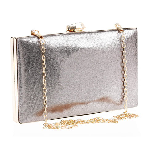 Verde Γυναικείο Τσαντάκι Βραδινό  01-1662 Χρυσό