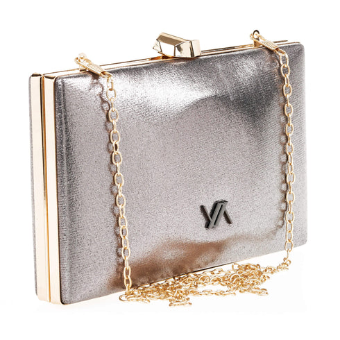 Verde Γυναικείο Τσαντάκι Βραδινό  01-1662 Χρυσό