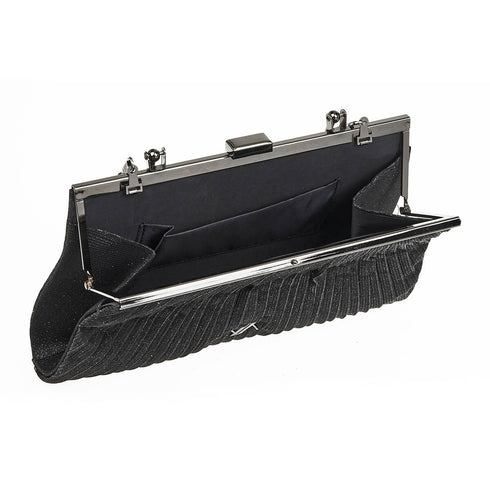 Verde Γυναικείο Τσαντάκι Βραδινό 01-1668 Μαύρο