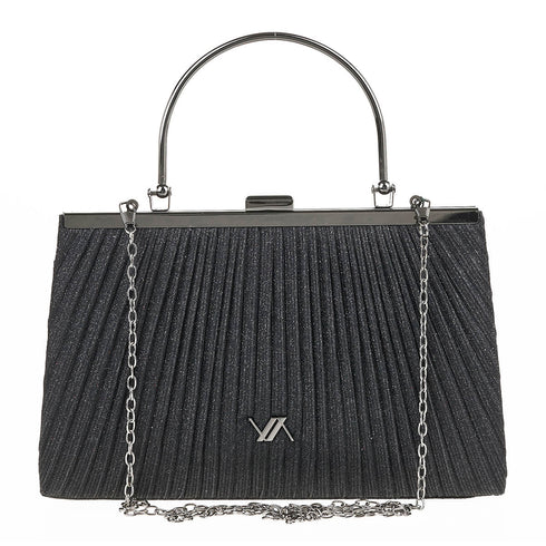 Verde Γυναικείο Τσαντάκι Βραδινό 01-1668 Μαύρο