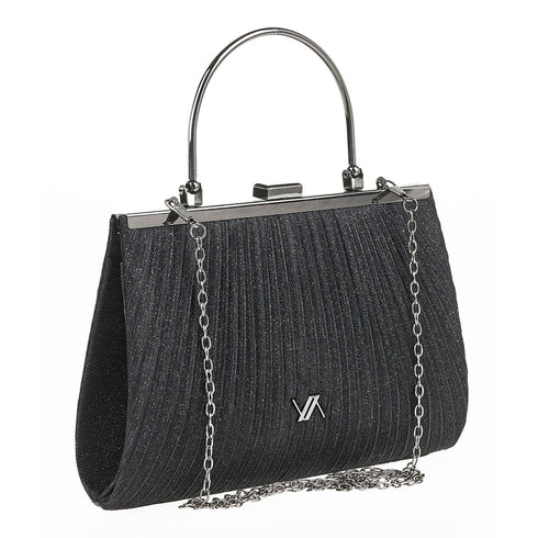 Verde Γυναικείο Τσαντάκι Βραδινό 01-1668 Μαύρο