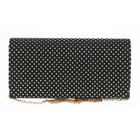 Verde Γυναικείο Βραδινό Τσαντάκι 01-1678 Μαύρο