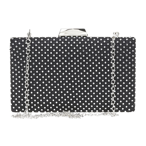 Verde Γυναικείο Βραδινό Τσαντάκι 01-1679 Μαύρο