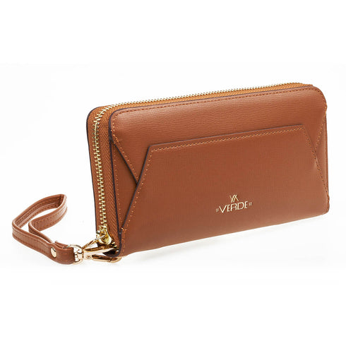 Verde Γυναικείο Πορτοφόλι 18-1359 Κάμελ