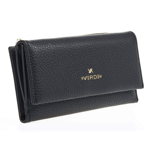 Verde Γυναικείο Πορτοφόλι 18-1364 Μαύρο
