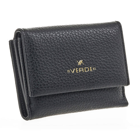 Verde Γυναικείο Πορτοφόλι 18-1365 Μαύρο