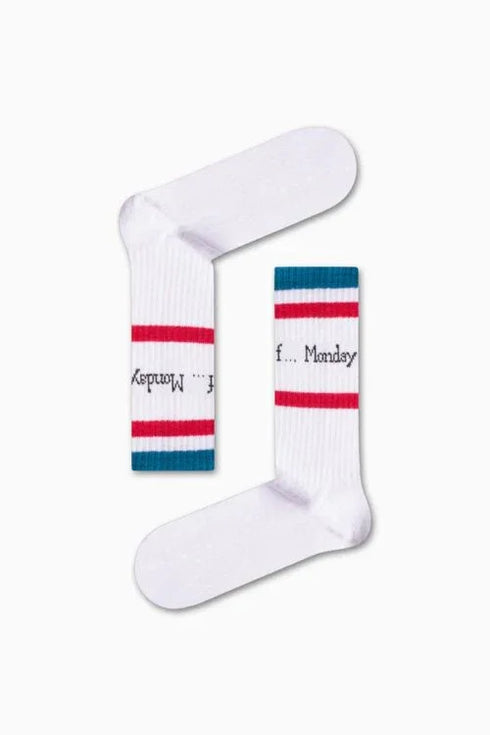 Κάλτσα Unisex με Σχέδιο F……. Monday