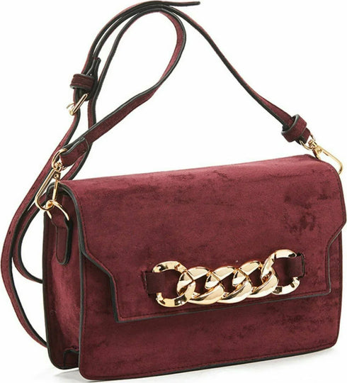 Βραδινό Τσαντάκι Verde 01-1437 Μπορντώ